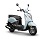Blue SYM Mio 50cc Scooter